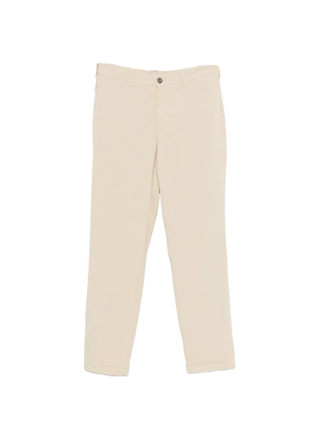  40 Weft Button-fastening Trousers - Neutrals 