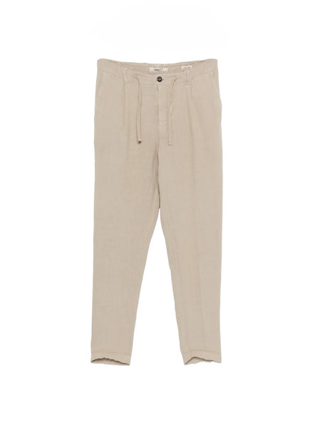 40 Weft Drawstring-fastening Trousers - Neutrals 