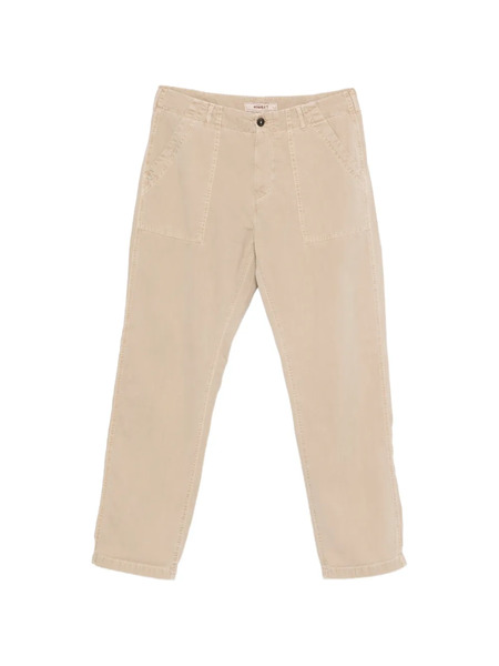  40 Weft Straight-leg Trousers - Neutrals 