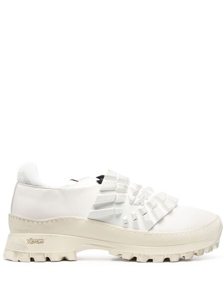  424 Distressed Chunky Sneakers - White 