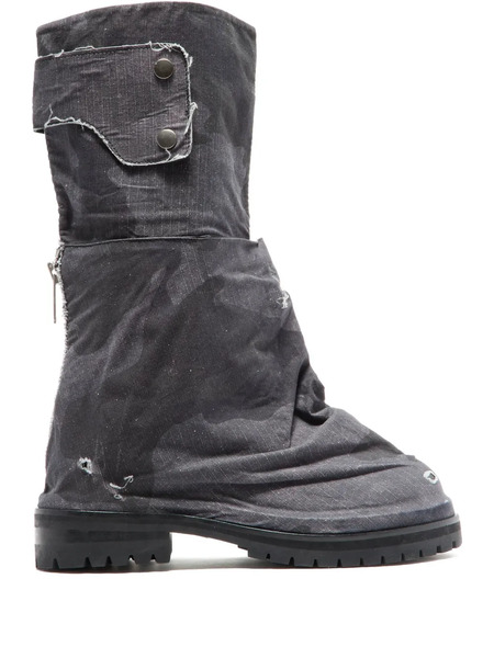  424 Dragonrider Biker Boots - Grey 