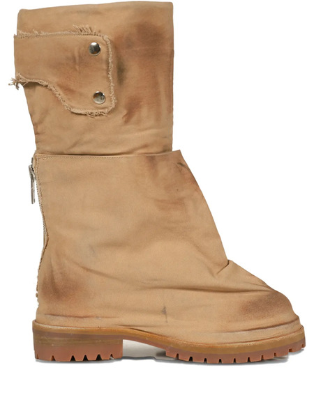  424 Zip-up Boots - Neutrals 