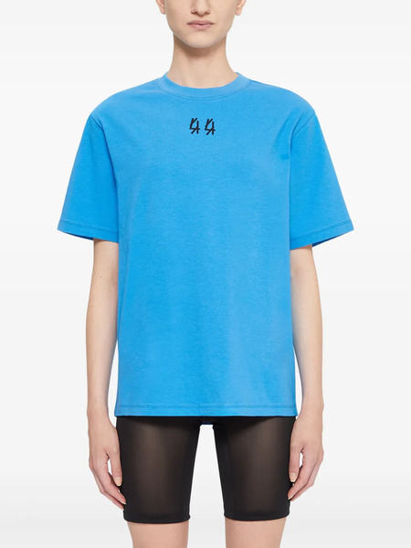  44 Label Group Cotton T-shirt - Blue 
