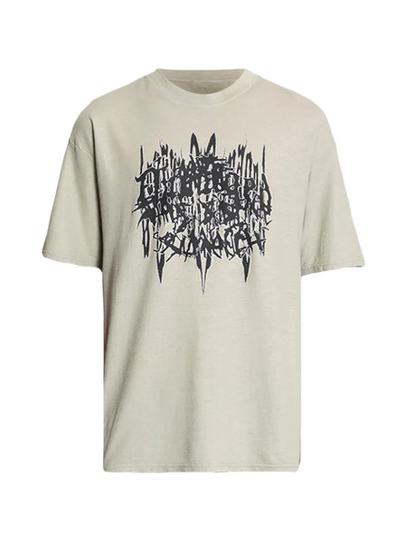  44 Label Group Damage Ghost T-shirt - Grey 