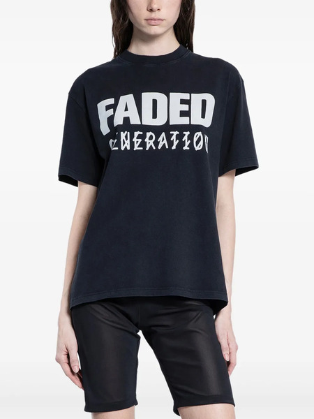  44 Label Group Faded Generation T-shirt - Black 