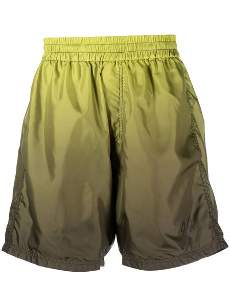  44 Label Group Gradient-effect Swim Shorts - Green 