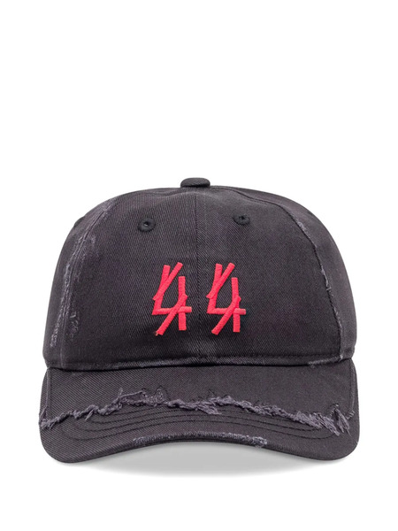  44 Label Group Logo-embroidered Cap - Black 