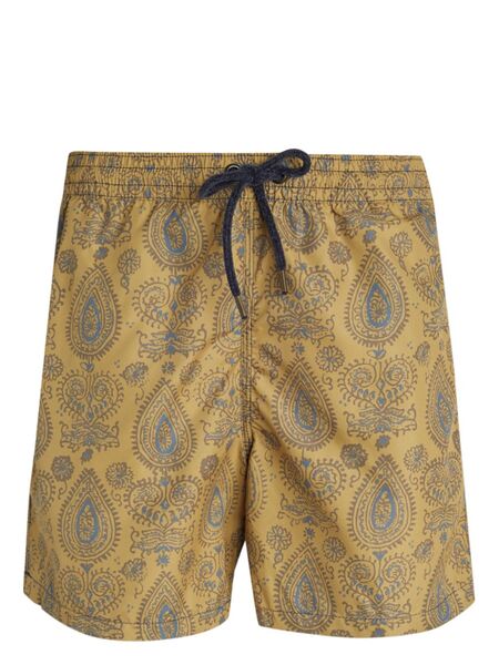  4ff Paisley-print Swim Shorts - Neutrals 