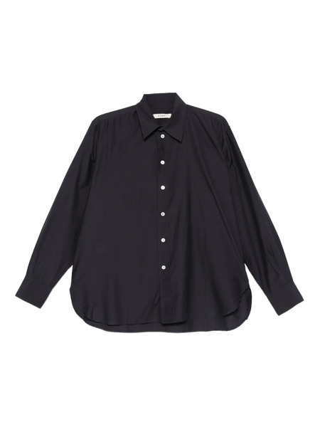  6397 Button-up Poplin Shirt - Blue 