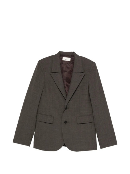  6397 Houndstooth Blazer - Grey 
