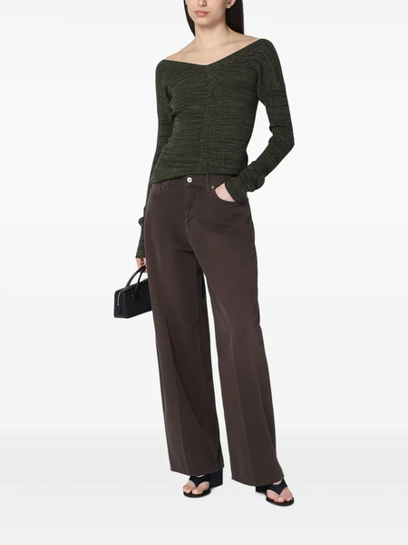  6397 Knitted Jumper - Green 