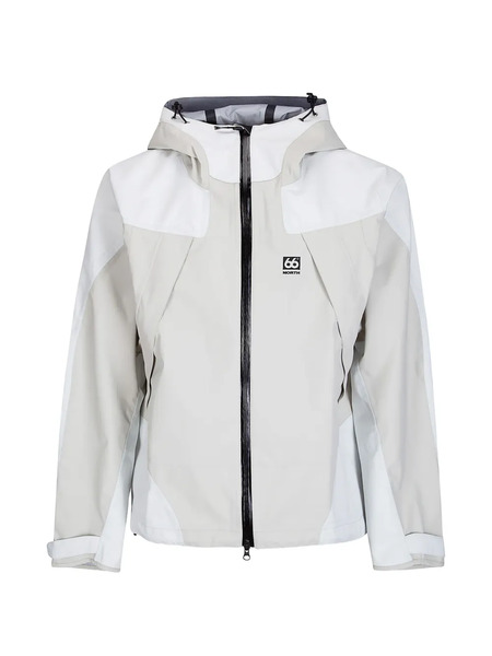  66 North Dyngja Hooded Jacket - Neutrals 