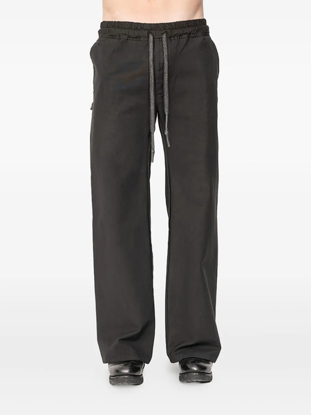  69 Drawstring Cargo Trousers - Black 
