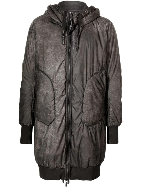  69 Hooded Reflective Parka - Grey 