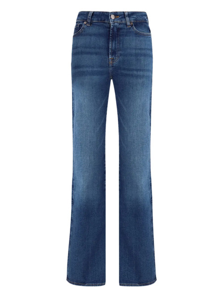  7 For All Mankind Belt-loop Five-pocket Jeans - Blue 
