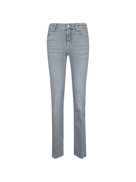  7 For All Mankind Bootcut Five-pocket Jeans - Grey 