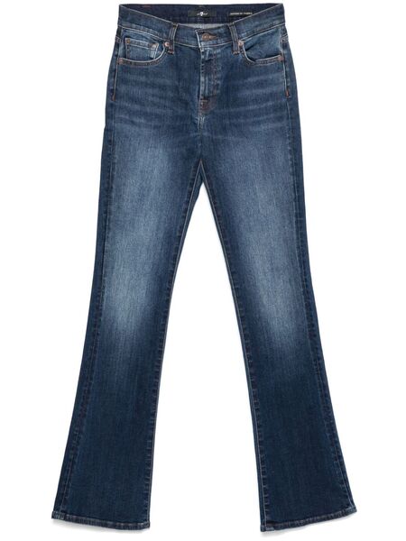  7 For All Mankind Bootcut Jeans - Blue 