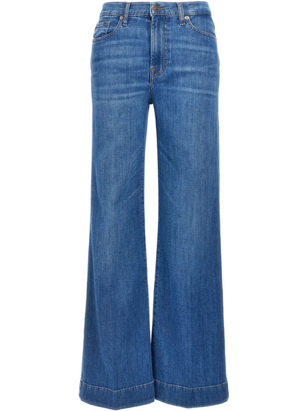  7 For All Mankind Modern Dojo Flared Jeans - Blue 