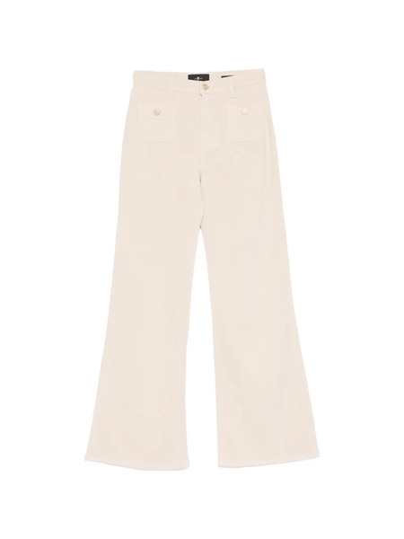  7 For All Mankind Patch-pocket Jeans - Neutrals 