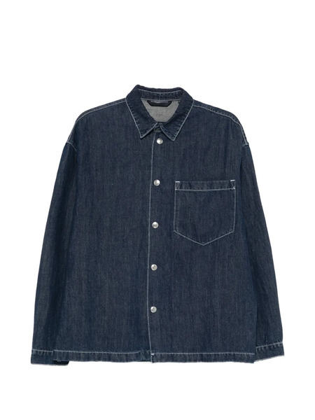  7 For All Mankind Patch-pocket Overshirt - Blue 