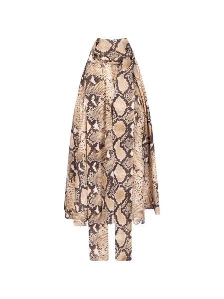  7 For All Mankind Snake-print Blouse - Neutrals 