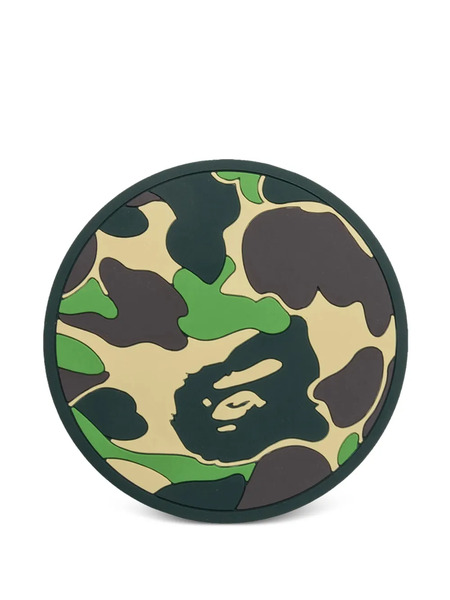  A Bathing Ape® Abc Camo Rubber Coaster - Green 