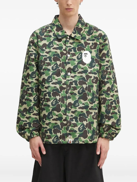  A Bathing Ape® Abc Camouflage-pattern Jacket - Green 