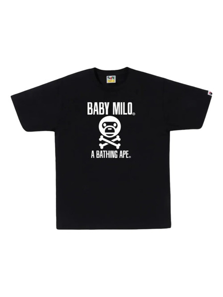  A Bathing Ape® Baby Milo Crossbone T-shirt - Black 