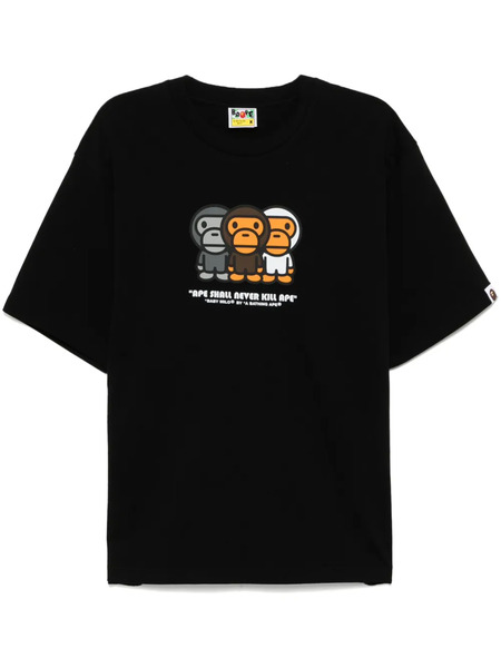  A Bathing Ape® Baby Milo Relaxed Fit Tee - Black 