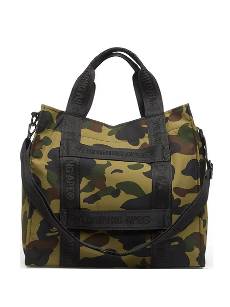  A Bathing Ape® Camo Sliding Tote Bag - Green 