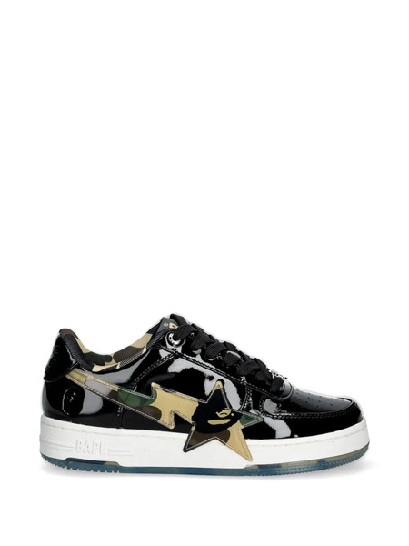  A Bathing Ape® Camouflage-pattern Sneakers - Black 