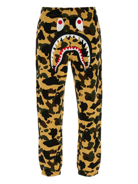  A Bathing Ape® Camouflage-pattern Track Pants - Yellow 