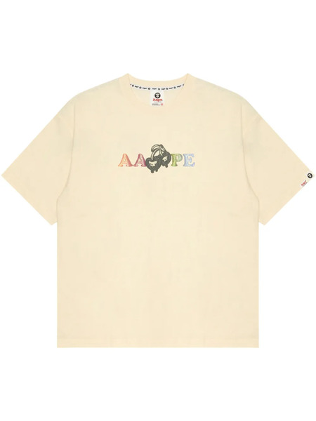 A Bathing Ape® Cherry-print T-shirt - Neutrals 
