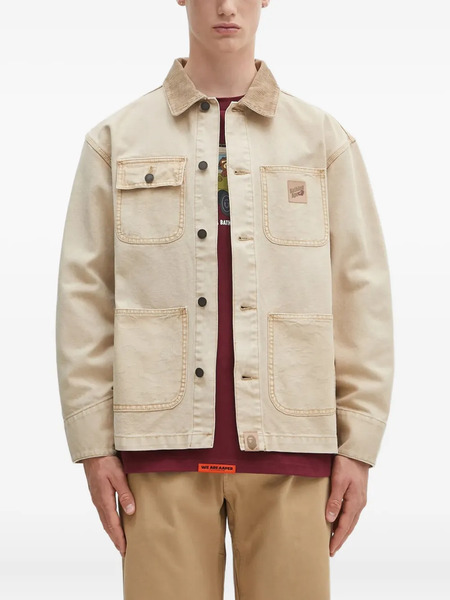  A Bathing Ape® Corduroy-collar Jacket - Neutrals 