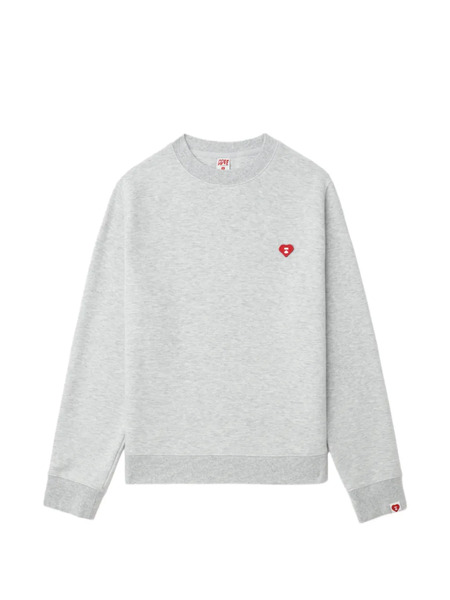  A Bathing Ape® Heart Logo Sweater - Grey 