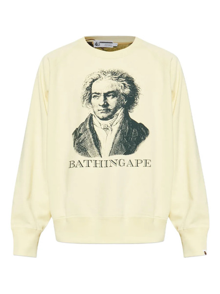  A Bathing Ape® Legacy Cotton Sweatshirt - Neutrals 
