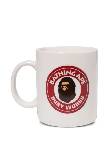  A Bathing Ape® Logo-embellished Mug - White 