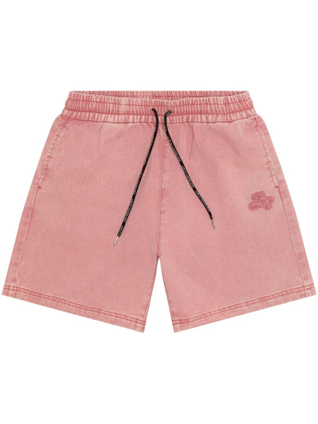  A Bathing Ape® Logo-embroidered Shorts - Pink 