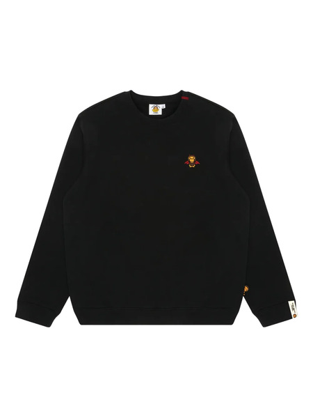  A Bathing Ape® Logo-embroidered Sweater - Black 