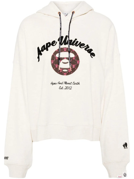  A Bathing Ape® Logo-patch Sweater - Neutrals 