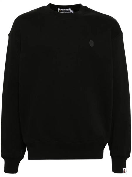  A Bathing Ape® Logo-patch Sweatshirt - Black 