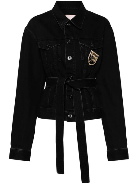  A Bathing Ape® Logo Pin Denim Jacket - Black 