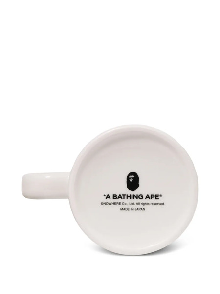  A Bathing Ape® Logo-print Mug - White 