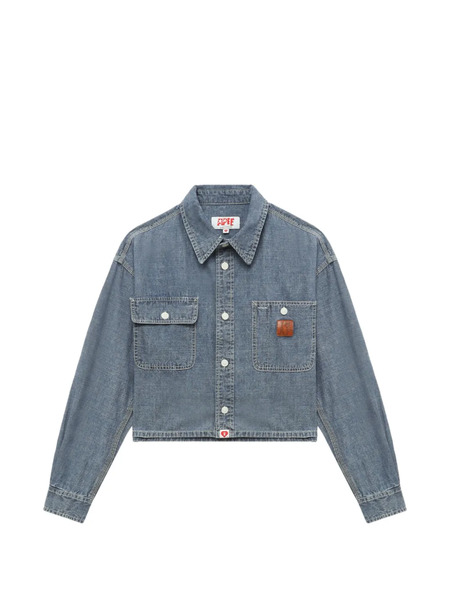  A Bathing Ape® Patch-pocket Shirt - Blue 