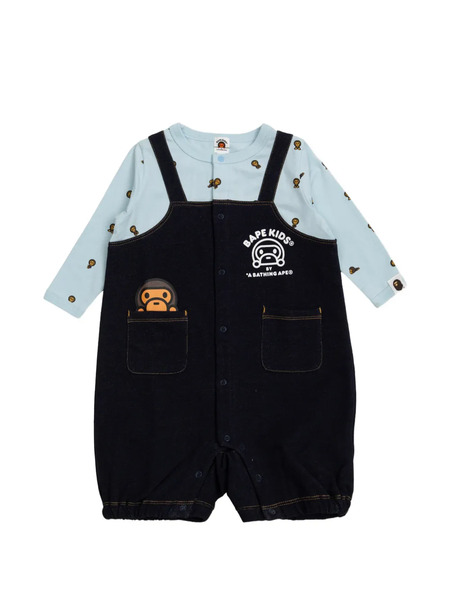  A Bathing Ape® Print Romper - Blue 