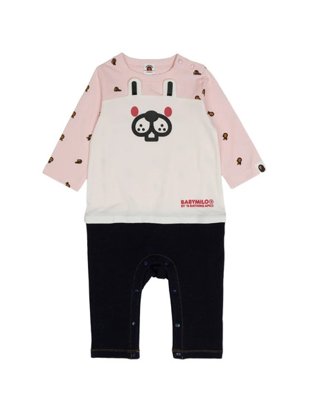  A Bathing Ape® Printed Romper - Pink 