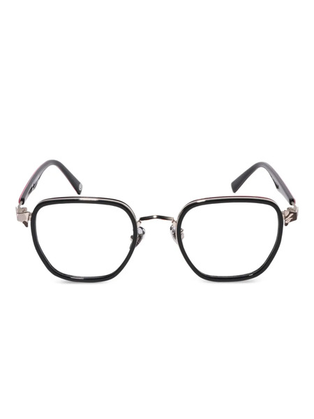  A Bathing Ape® Shark-patterned Round Frames - Black 