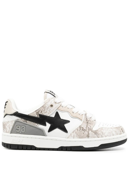  A Bathing Ape® Sk8 Sta Panelled Sneakers - Multicolour 
