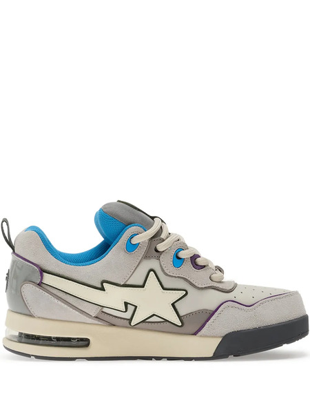  A Bathing Ape® Star-patch Sneakers - Grey 