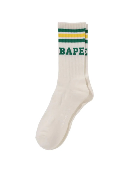  A Bathing Ape® Striped Socks - Neutrals 